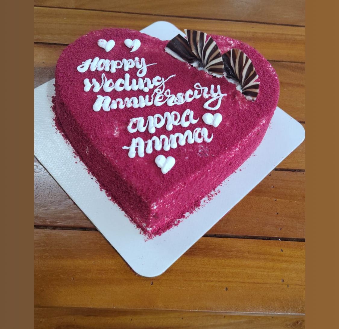 Heart Shaped Red Velvet 